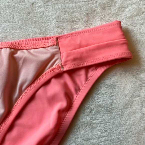 Victoria Secret Bikini Bottom Coral Beach Vacation Women’s Size Large - Picture 8 of 13